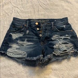 American Eagle Vintage High Rise Jean Shorts